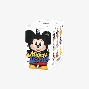 Pop Mart Disney Mickey Family Cute Together Figures Plush Pendant Keychain